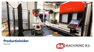 SK Machining Productieleider
